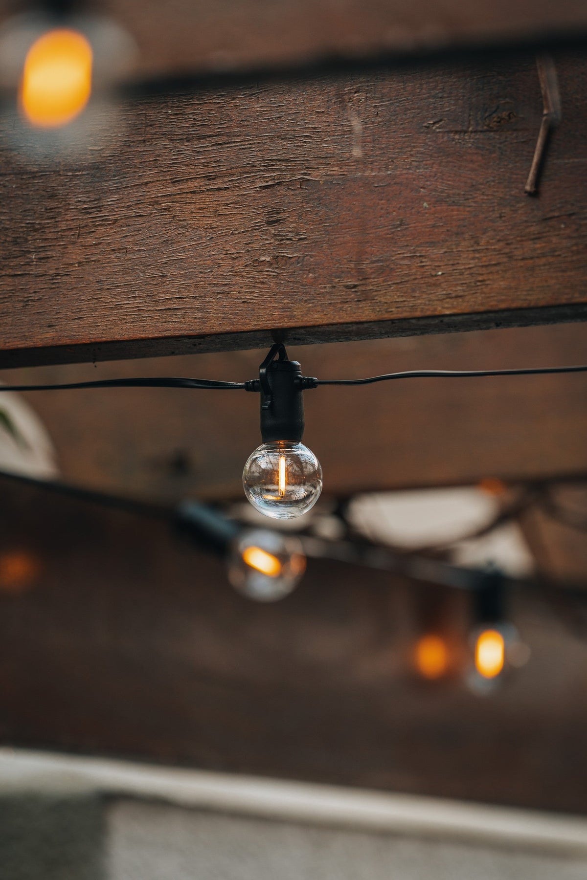 How to Hang Outdoor String Lights and Festoon Lights