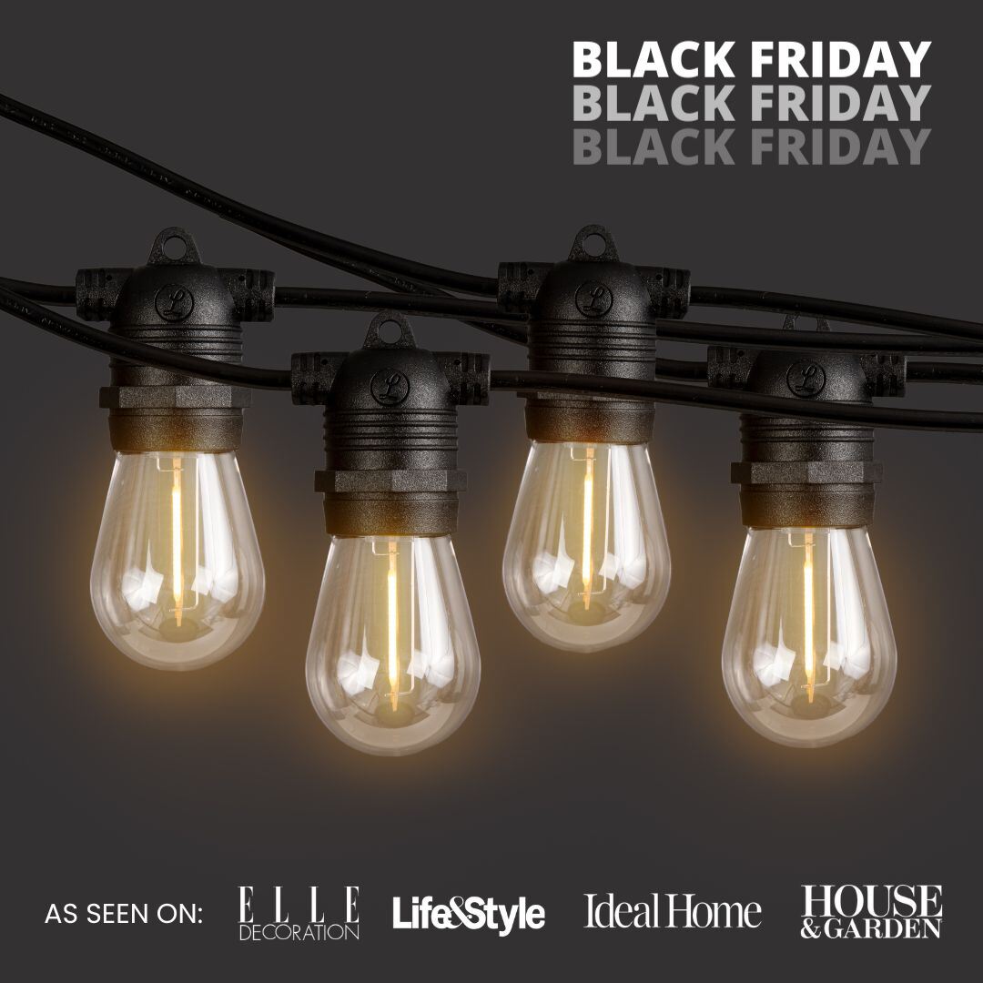 Premium Solar Bulb String Lights - 33 feet | 10 meters