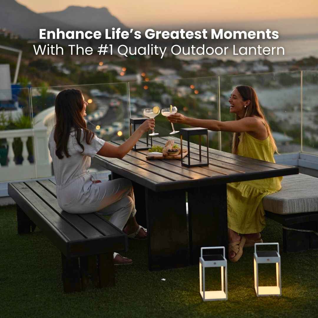 Luxury Metal Solar Lantern