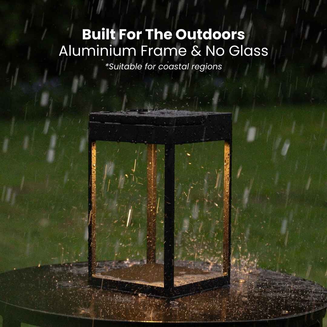 Luxury Metal Solar Lantern