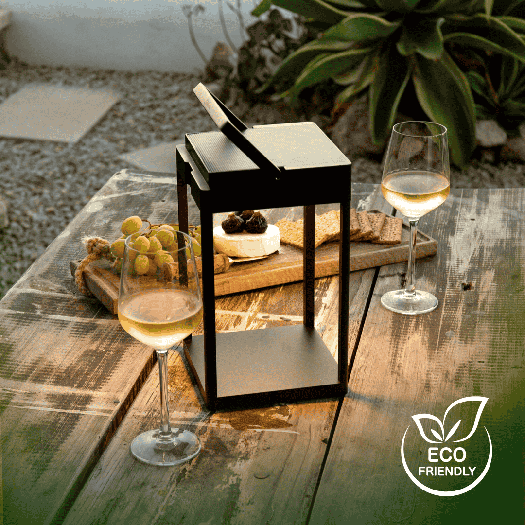 Luxury Metal Solar Lantern