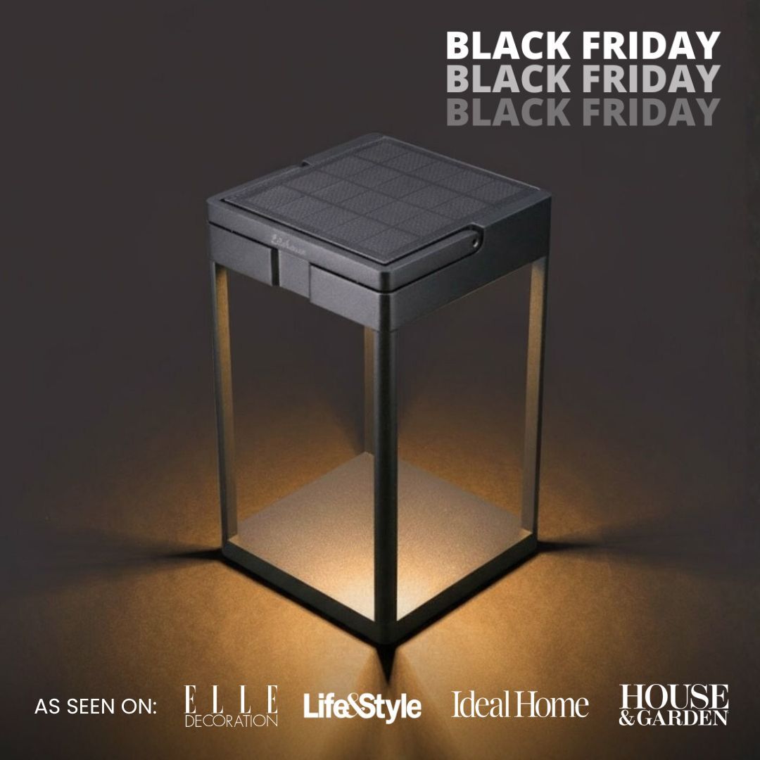 Luxury Metal Solar Lantern