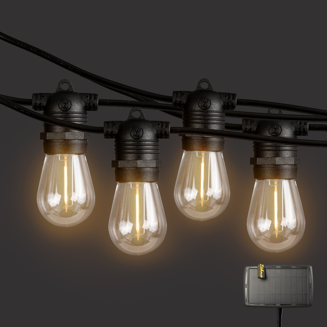 Premium Solar Bulb String Lights - 33 feet | 10 meters