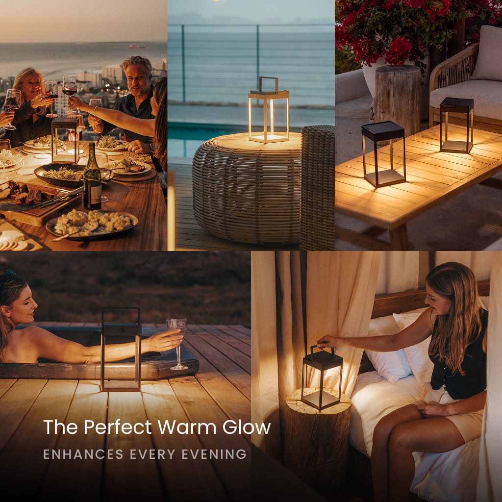 Luxury Metal Solar Lantern