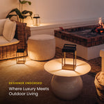 Luxury Metal Solar Lantern