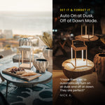 Luxury Metal Solar Lantern