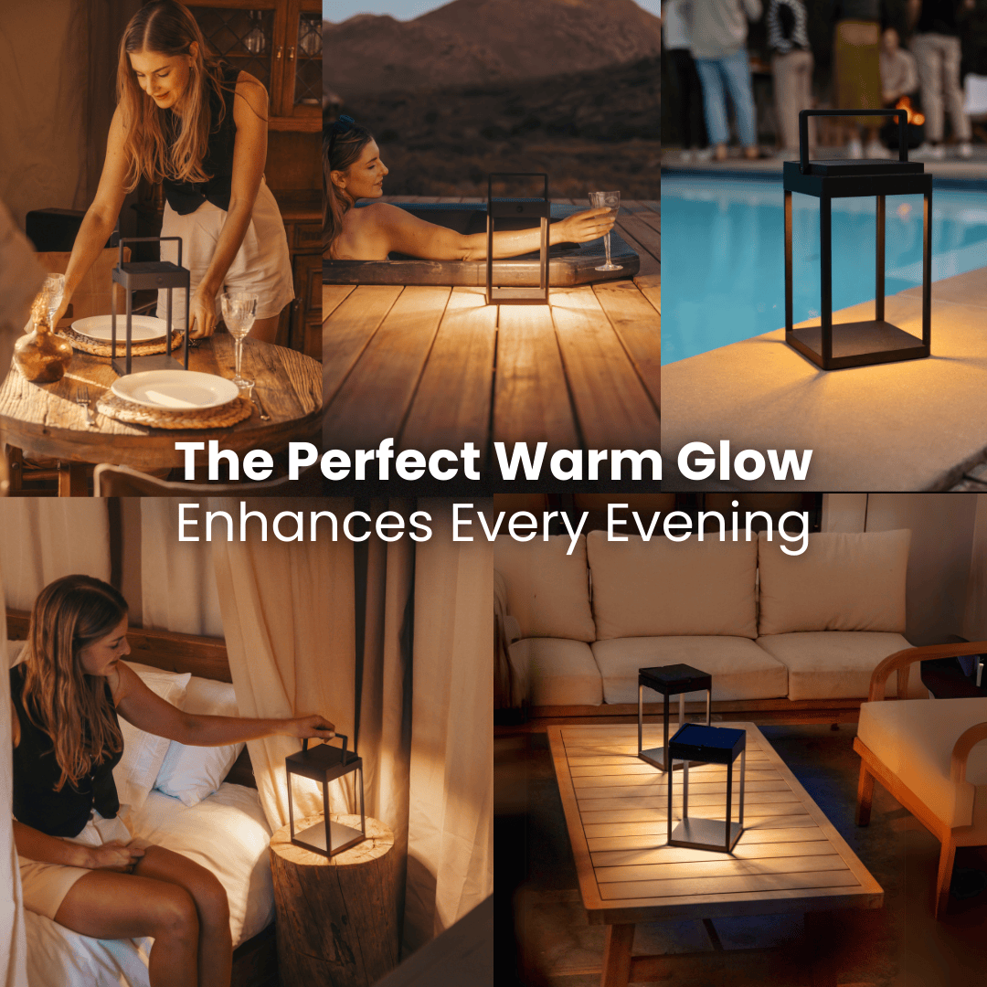 Outdoor Solar Lantern with Touch Control