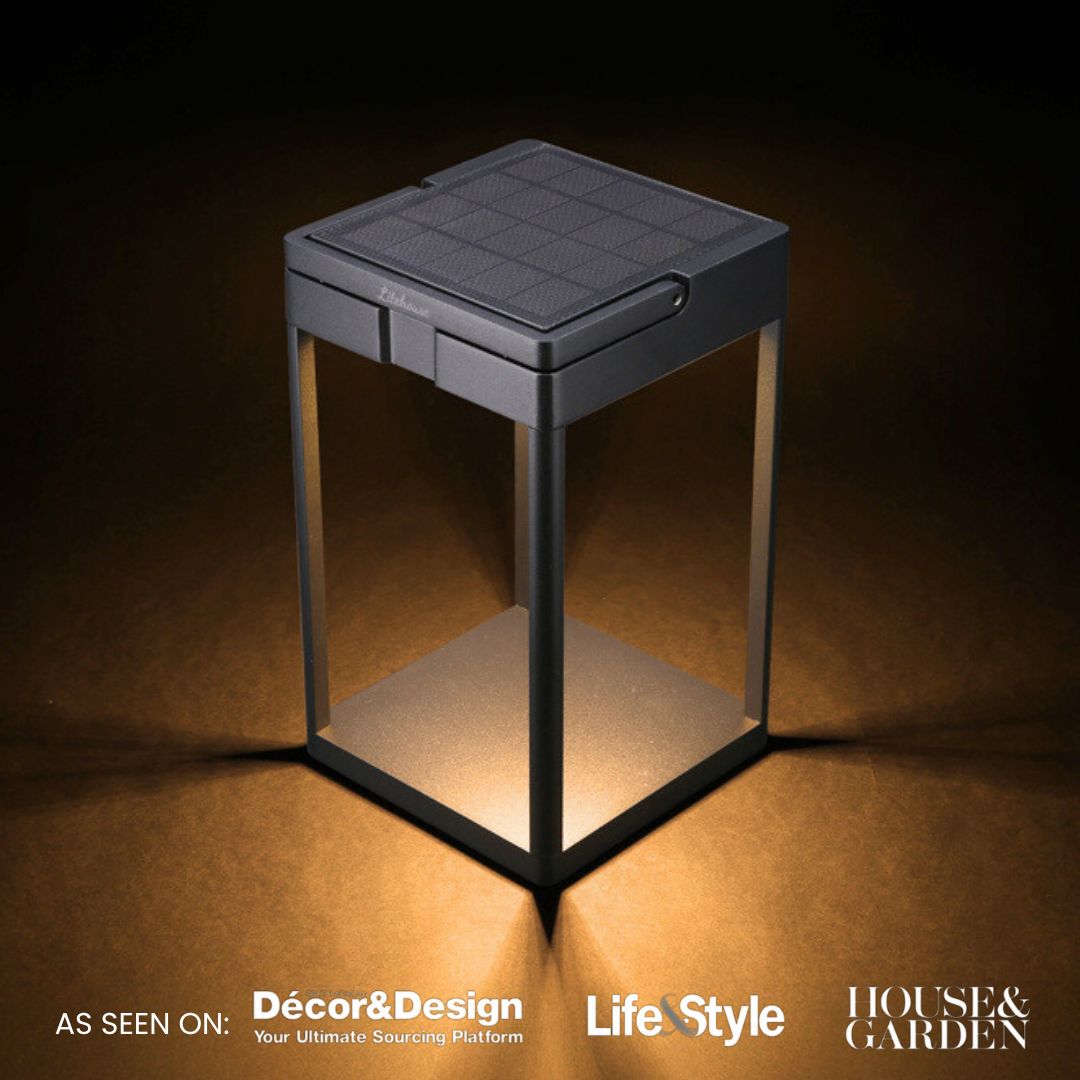 Luxury Metal Solar Lantern