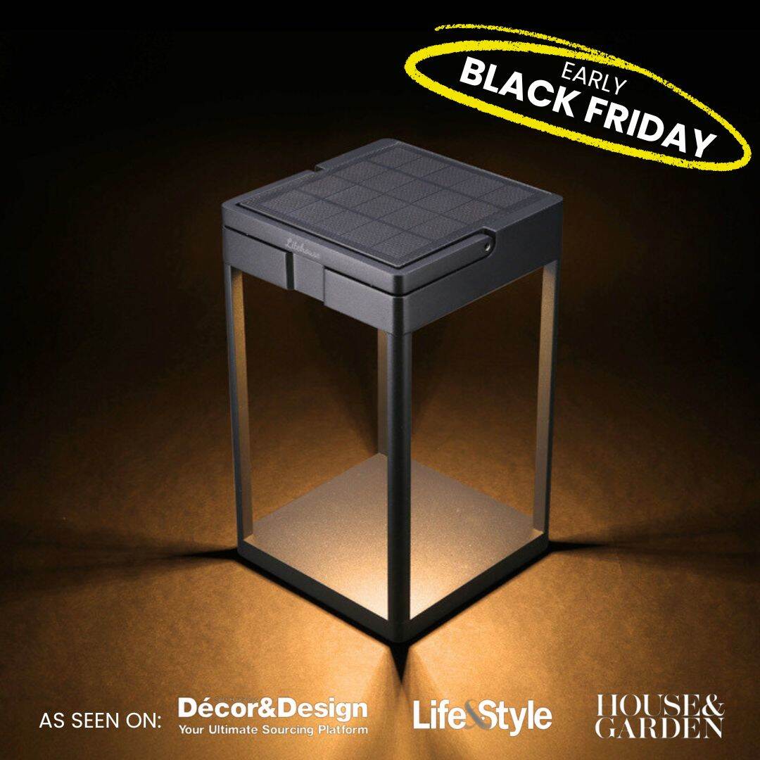 Luxury Metal Solar Lantern