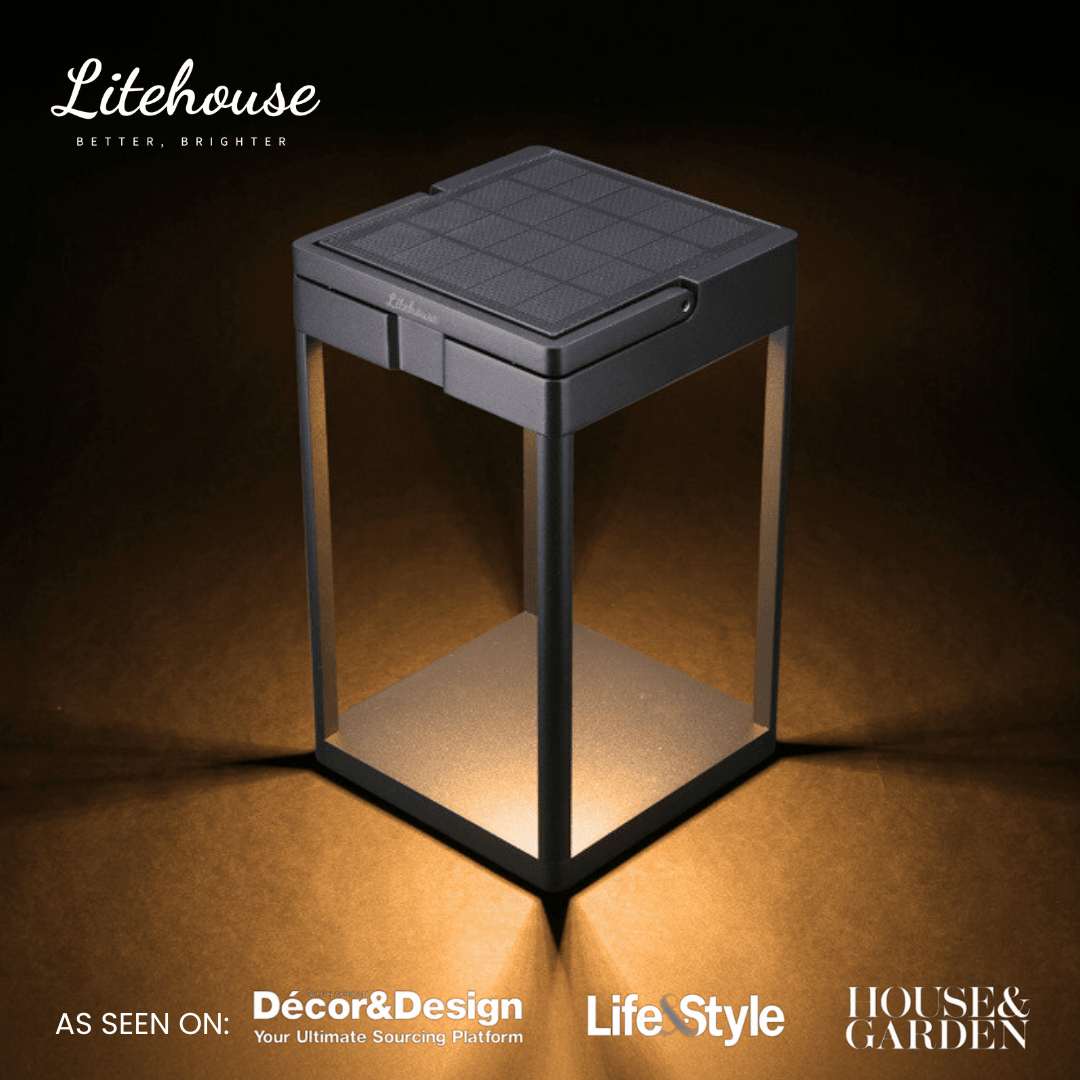 Luxury Metal Solar Lantern